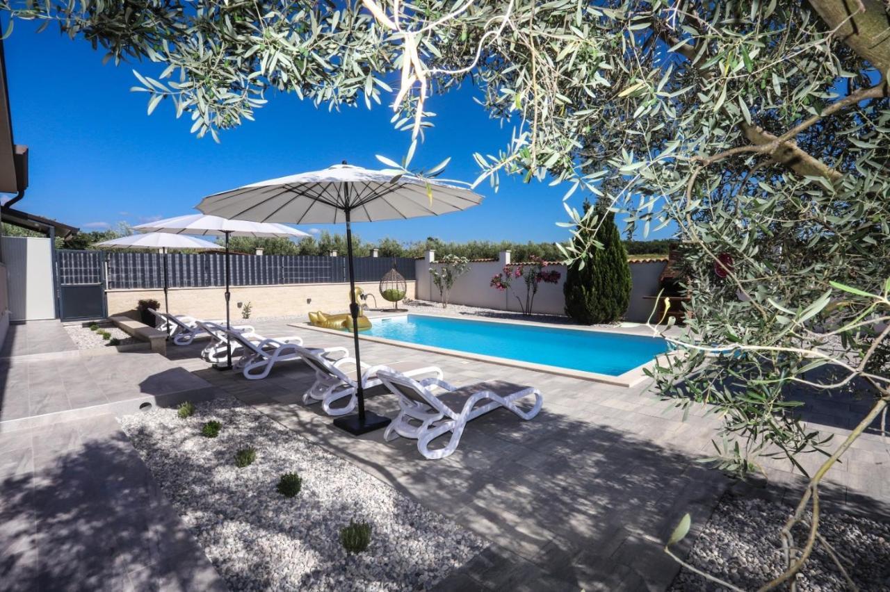 Apartment Nina With Private Pool Nova Vas  Zewnętrze zdjęcie